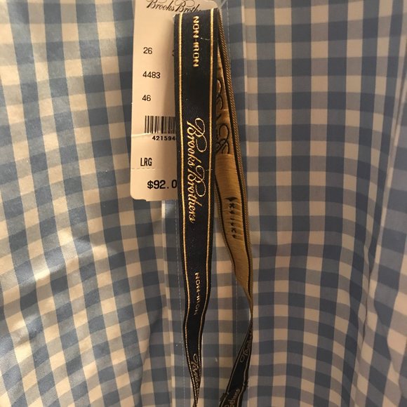 NWT Brooks Brothers Large Original Shirt - Picture 2 of 5